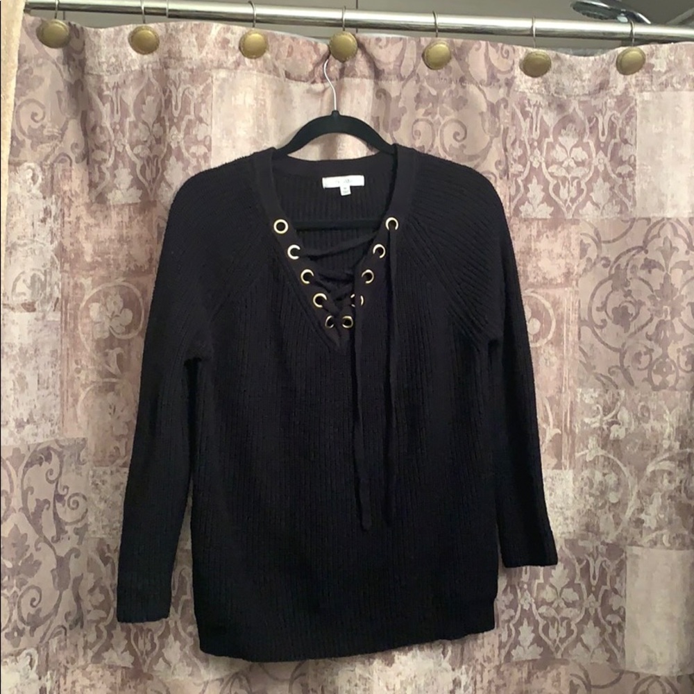 Black sweater